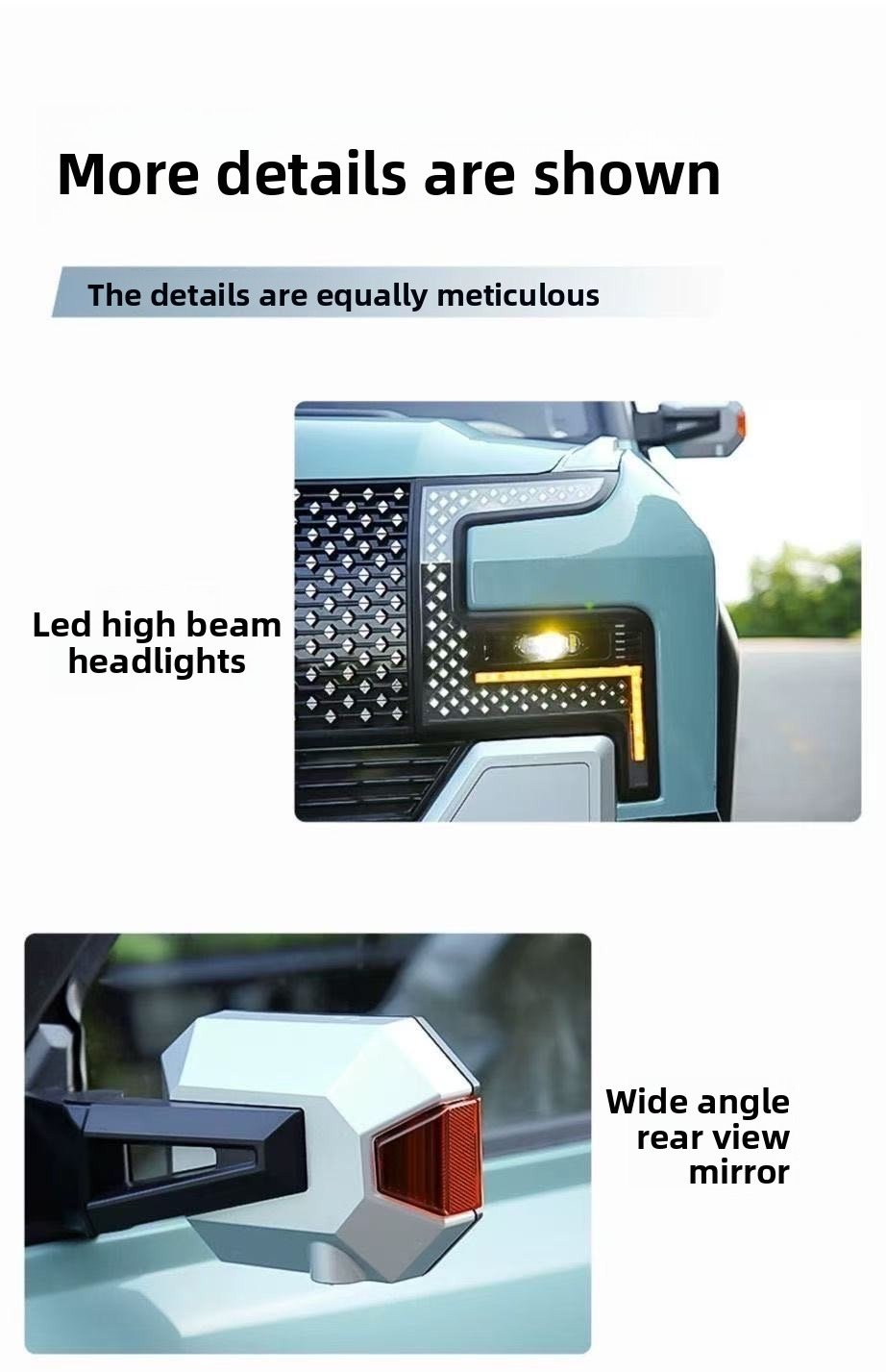 Low-speed style electric vehicle LC-U8